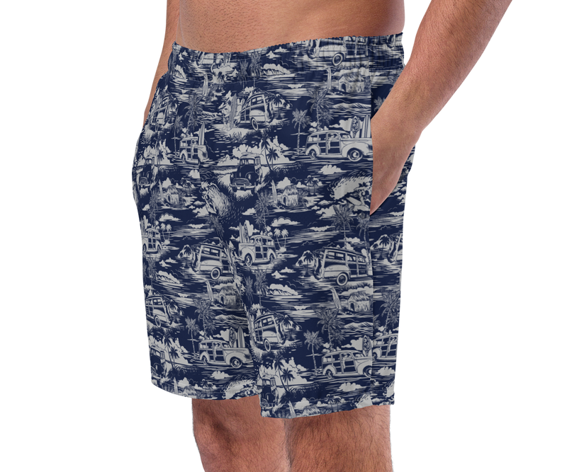 Woody Paradise Swim Trunks