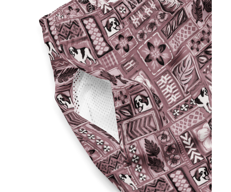 Batik Dog Swim Trunks