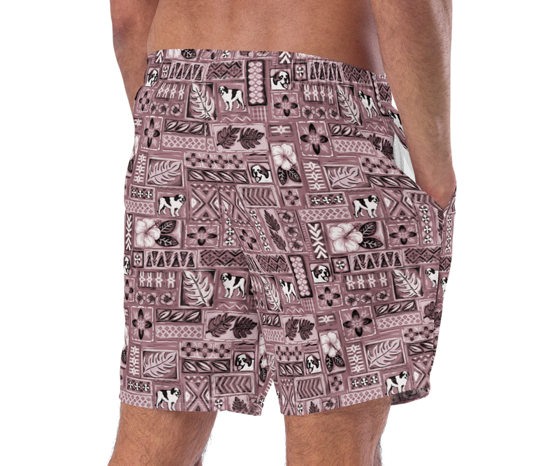 Batik Dog Swim Trunks