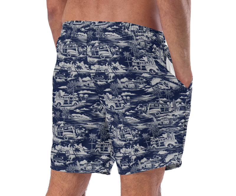 Woody Paradise Swim Trunks