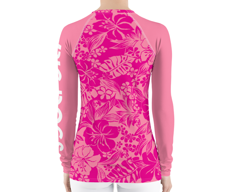 Hibiscus Women's Rash Guard