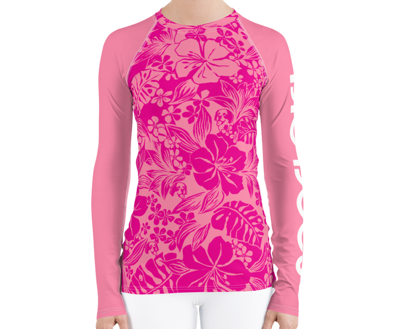 Hibiscus Women's Rash Guard
