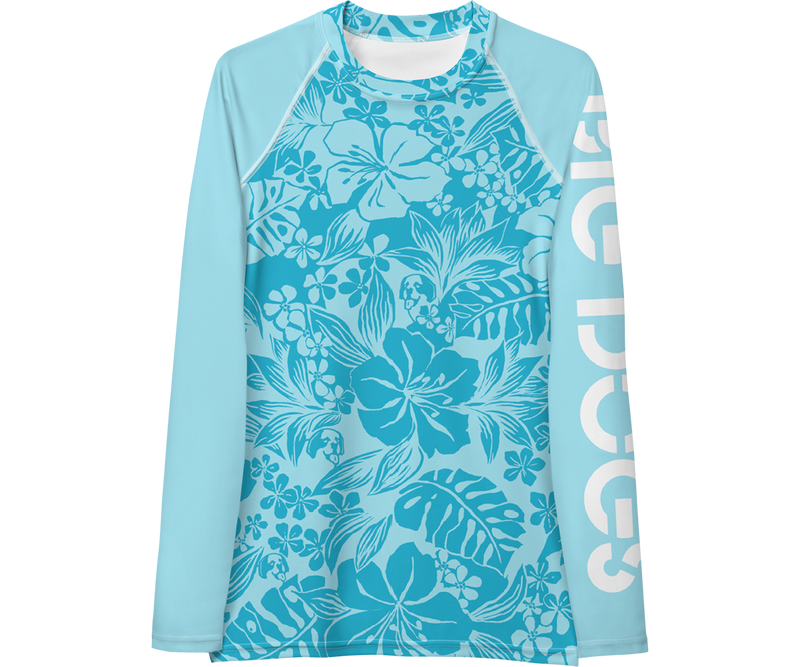 Hibiscus Women's Rash Guard