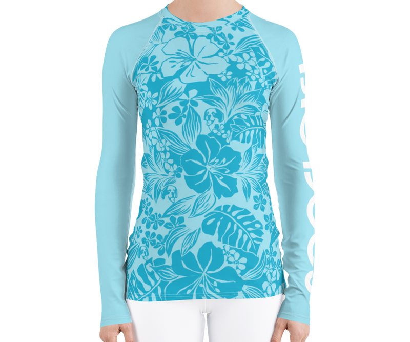 Hibiscus Women's Rash Guard