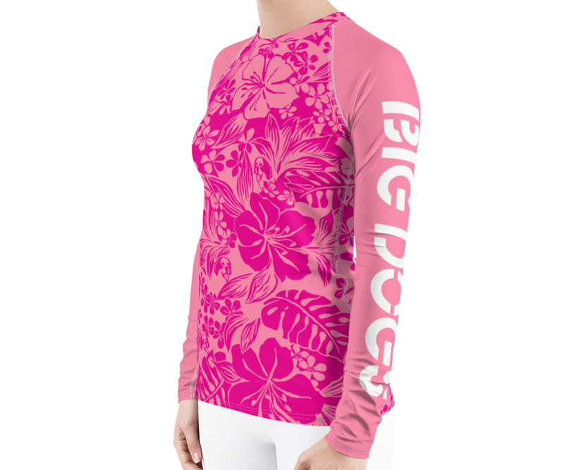 Hibiscus Women's Rash Guard