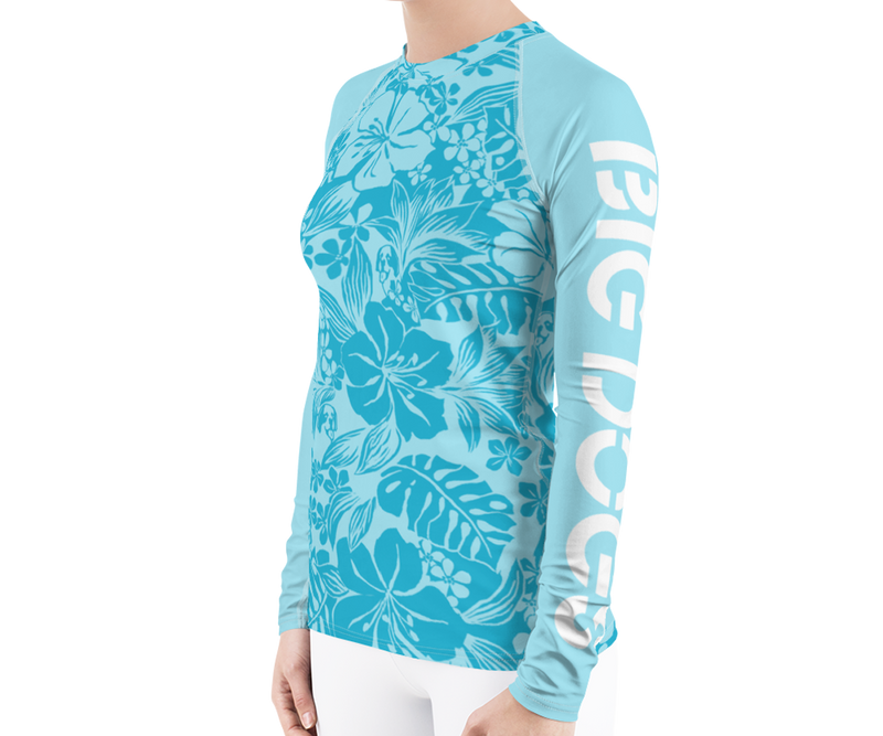 Hibiscus Women's Rash Guard