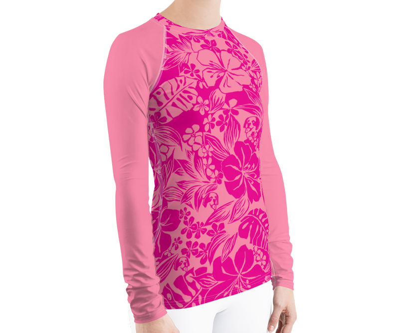 Hibiscus Women's Rash Guard