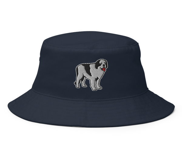 bucket hat dog