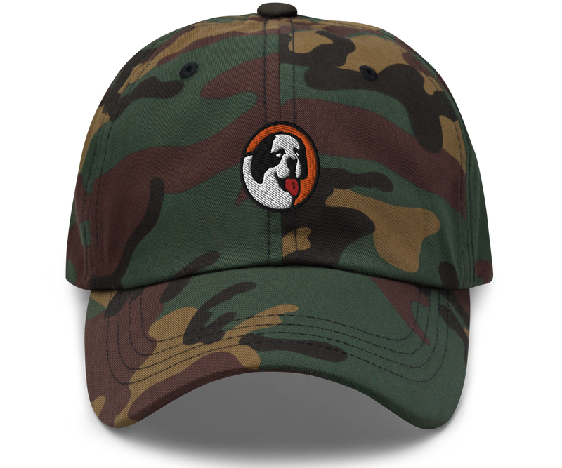 Circle Logo Camo Low Profile Cap