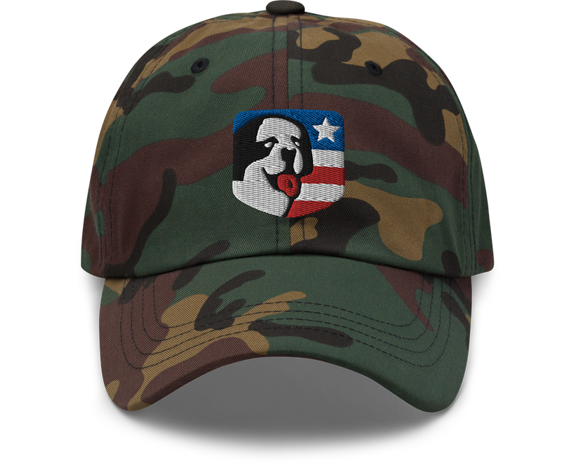Big Dog USA Camo Low Profile Cap