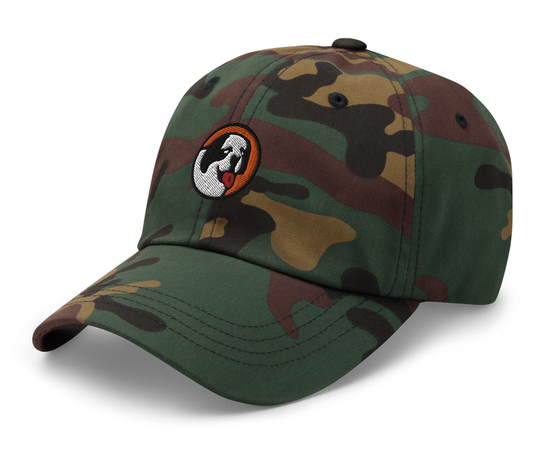 Circle Logo Camo Low Profile Cap