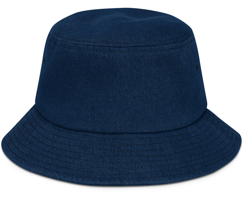 Wordmark Denim bucket hat