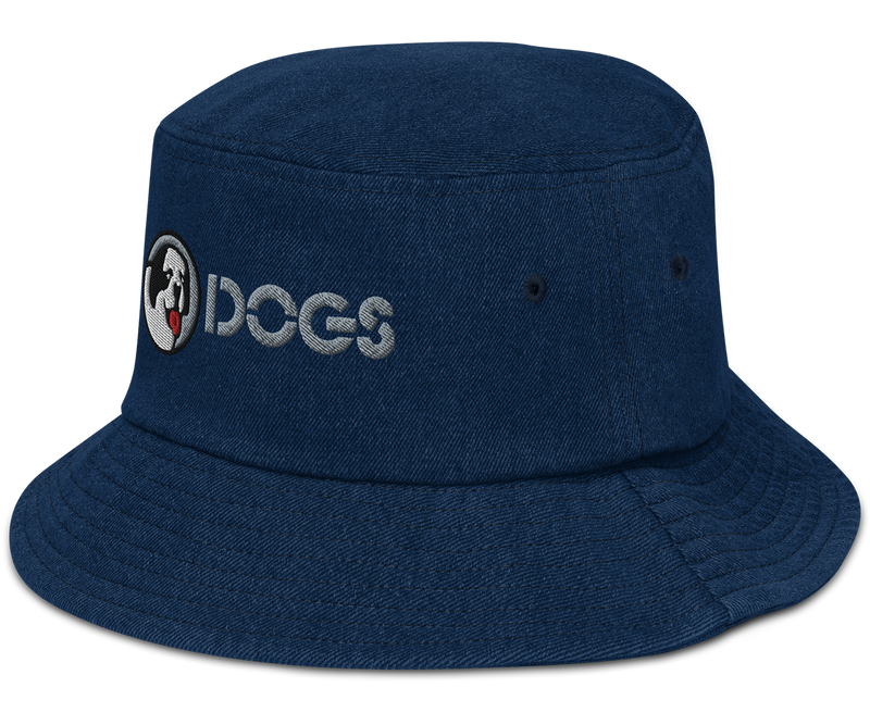 Wordmark Denim bucket hat