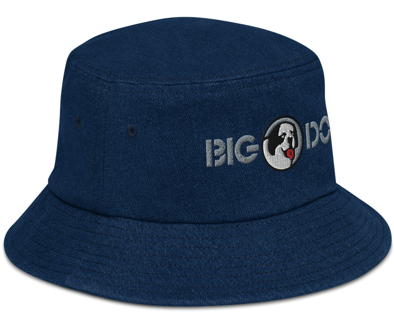 Wordmark Denim bucket hat