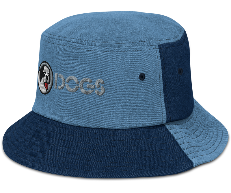 Wordmark Denim bucket hat