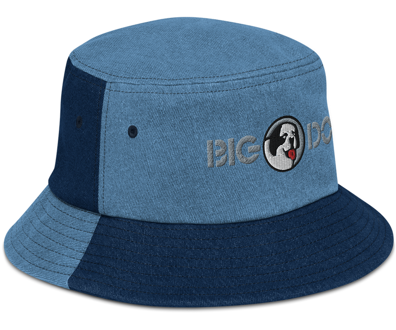 Wordmark Denim bucket hat