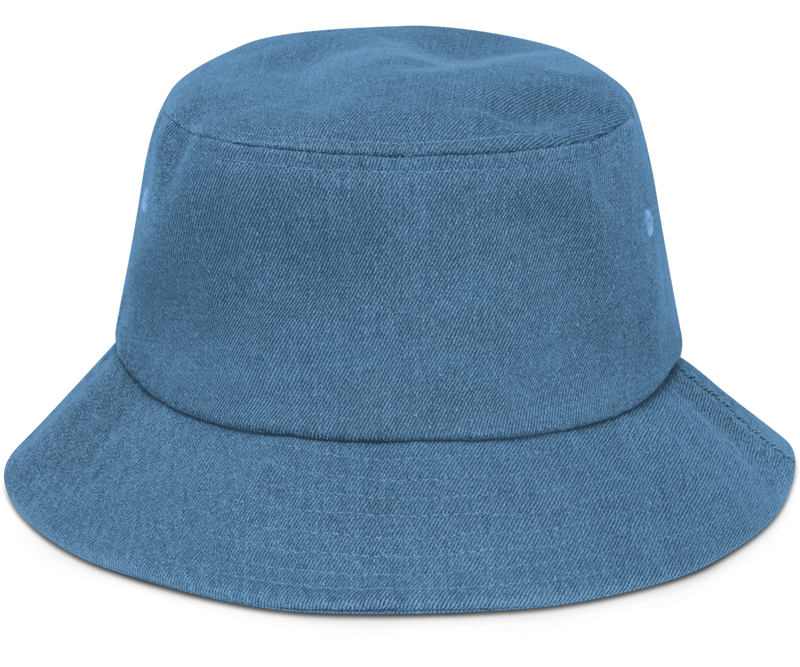 Wordmark Denim bucket hat