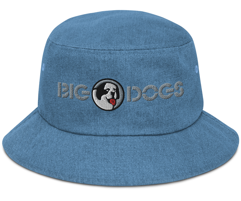 Wordmark Denim bucket hat
