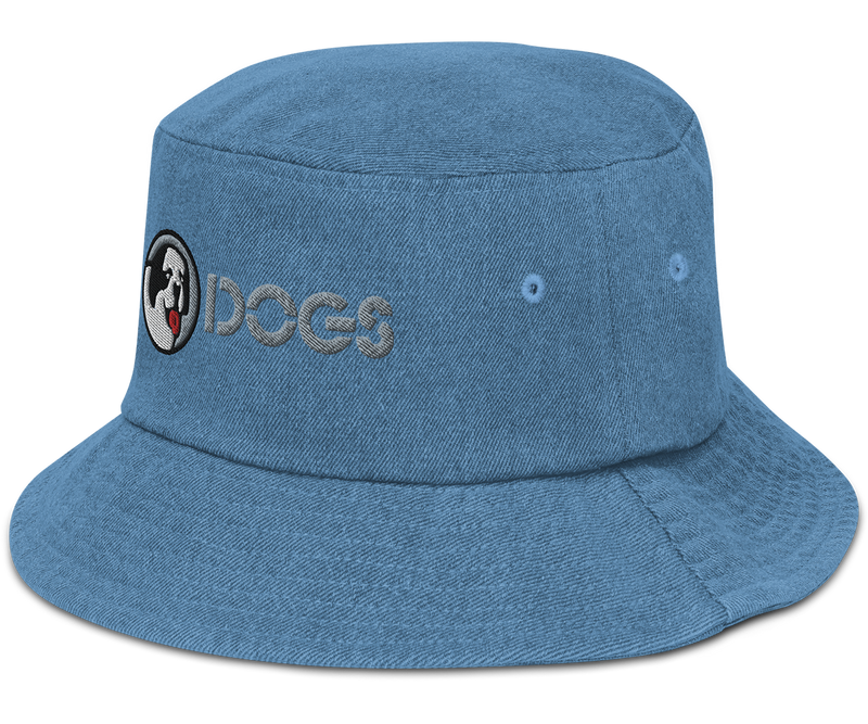 Wordmark Denim bucket hat
