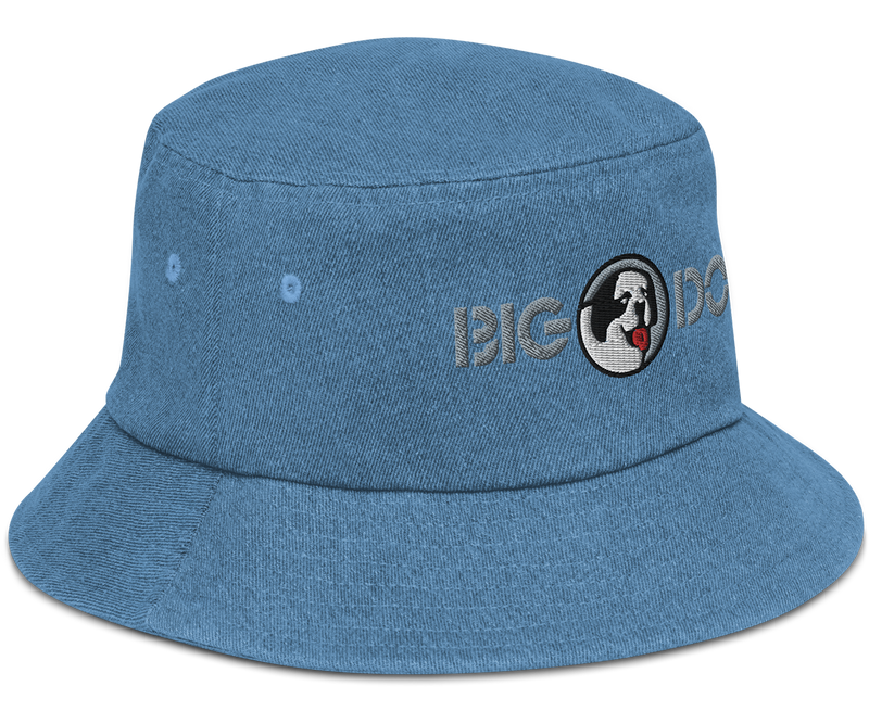 Wordmark Denim bucket hat
