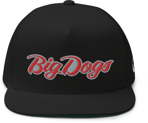 Script Flat Bill Cap