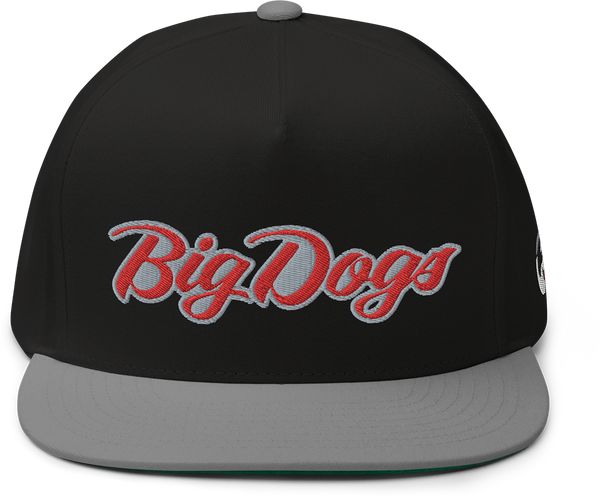 Script Flat Bill Cap
