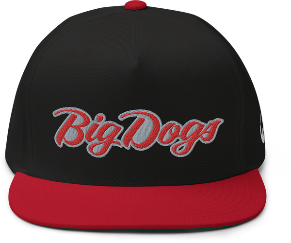 Script Flat Bill Cap