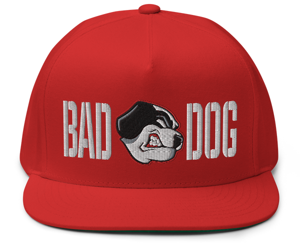 Bad Dog Flat Bill Cap
