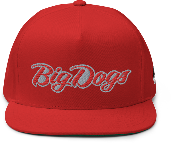 Script Flat Bill Cap
