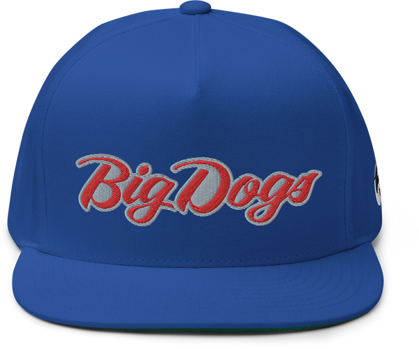 Script Flat Bill Cap