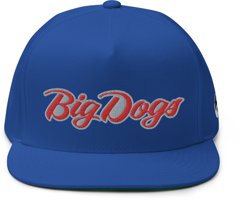 Script Flat Bill Cap