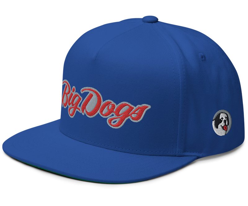 Script Flat Bill Cap
