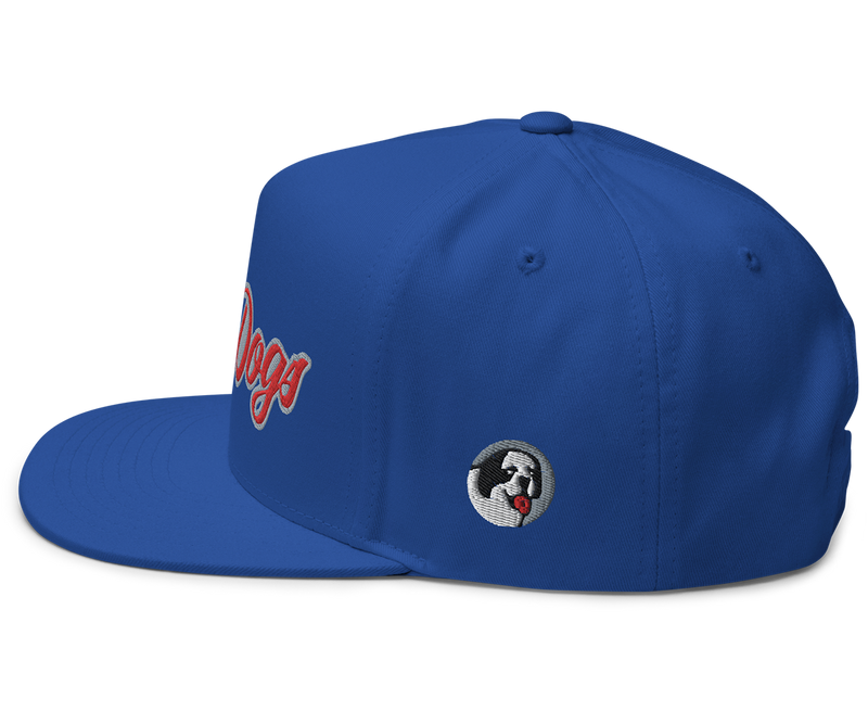 Script Flat Bill Cap