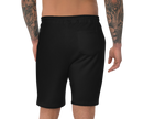 Circle Logo Embroidered Men's Fleece Shorts