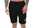Bad Dog Embroidered Men's Fleece Shorts
