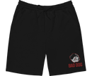 Bad Dog Embroidered Men's Fleece Shorts