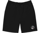 Circle Logo Embroidered Men's Fleece Shorts