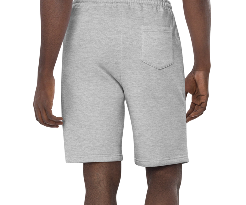 Bad Dog Embroidered Men's Fleece Shorts