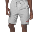 Running Dog Embroidered Men's Fleece Shorts
