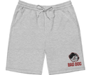 Bad Dog Embroidered Men's Fleece Shorts