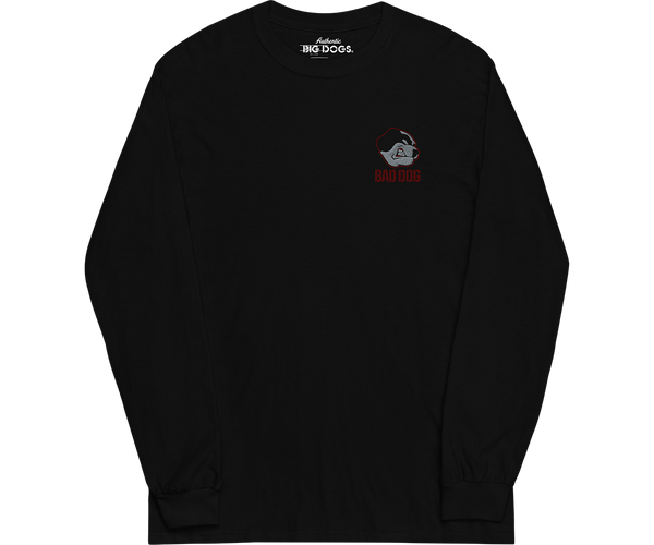 Bad Dog Embroidered Long Sleeve T-shirt