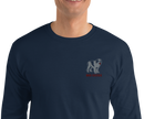 Logo Embroidered Long Sleeve T-shirt