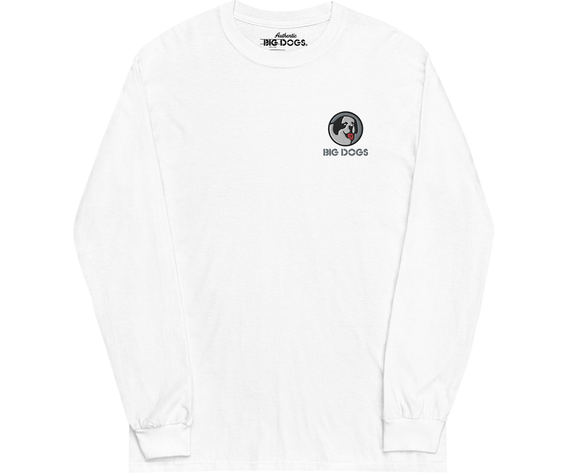 Circle Logo Embroidered Long Sleeve T-Shirt