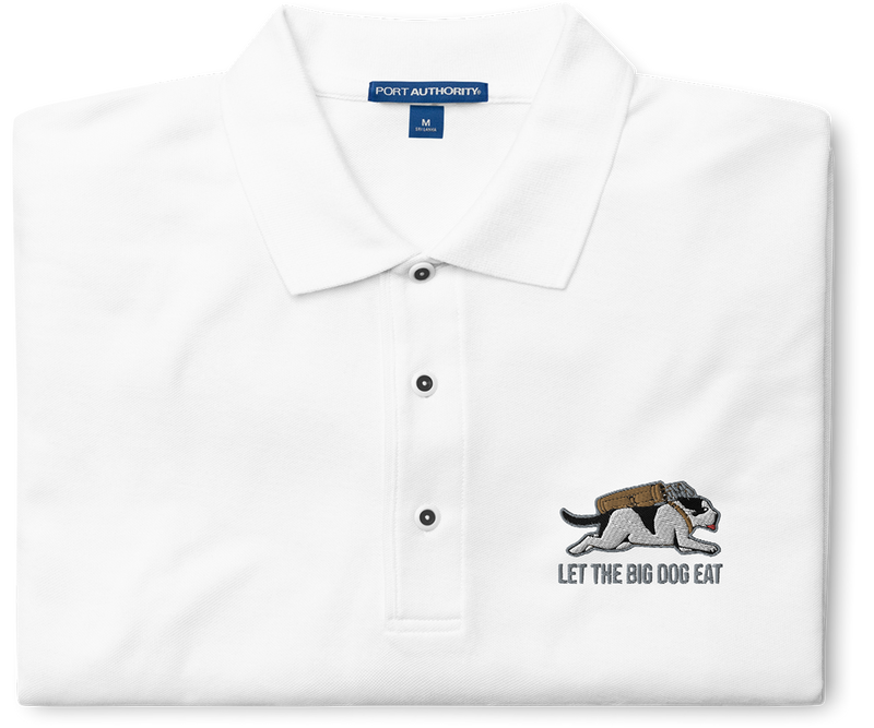 Dog online golf shirt