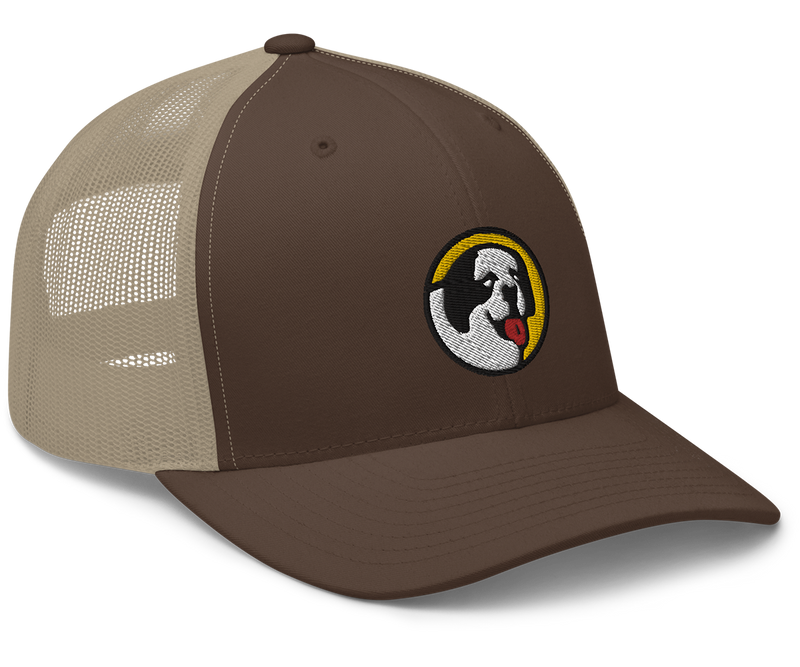 Circle Logo Trucker Cap Brown/Khaki