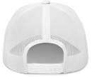 Circle Logo Trucker Cap White
