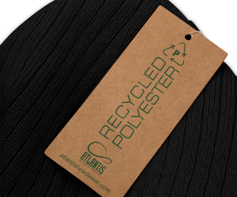 Logo Ribbed knit beanie