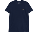Dog Face Embroidered T-Shirt