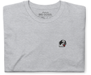 Dog Face Embroidered T-Shirt