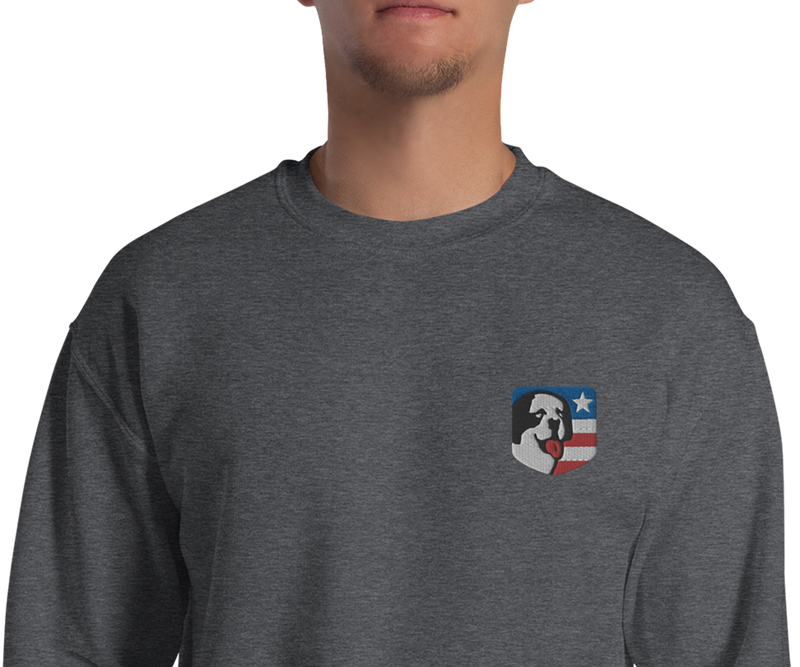 Big Dog USA Embroidered  Sweatshirt